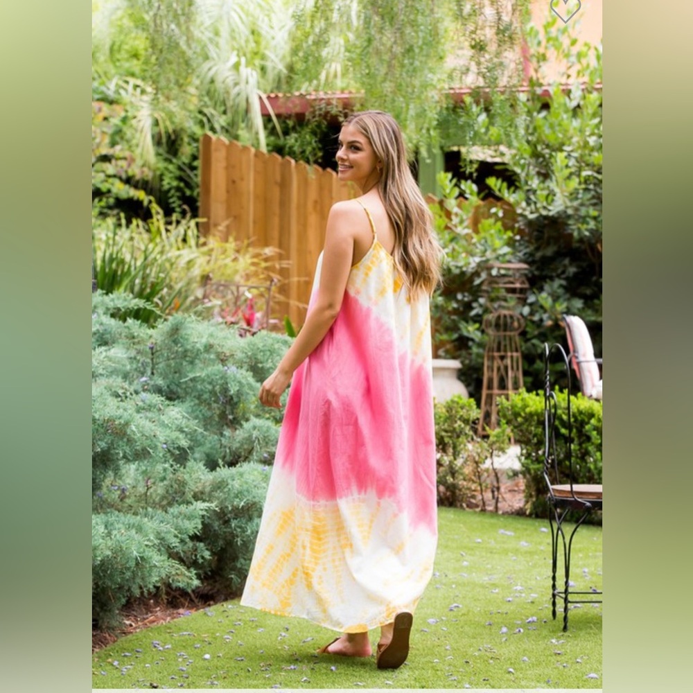THML Anthropologie Tie Dye Maxi Dress - Picture 2 of 4